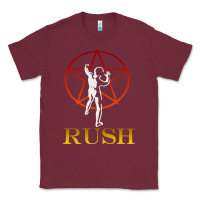 Burgundy rush vintage starman unisex Classic Tee - artisFamous