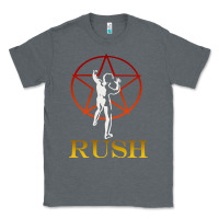 Charcoal Heather rush vintage starman unisex Classic Tee - artisFamous
