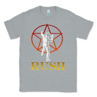 Heather Grey rush vintage starman unisex Classic Tee - artisFamous