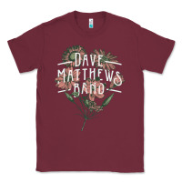Burgundy Dave Matthews ( DMB ) Classic Tee - artisFamous