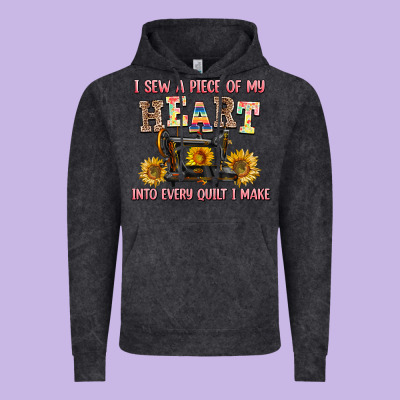 I Sew A Piece Of My Heart Into Every Quilt I Make Vintage Hoodie Designed By Adodesignshop