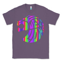 Lavender reflective 7 lions Classic Tee - artisFamous