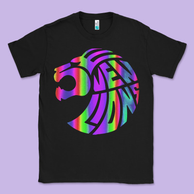 Reflective 7 Lions Classic Tee Designed By Artisfamous