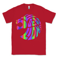 Red reflective 7 lions Classic Tee - artisFamous