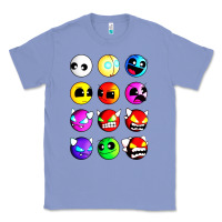 Colony Blue geometry dash difficulty  faces Classic Tee - artisFamous