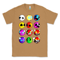 Toasted Coconut geometry dash difficulty  faces Classic Tee - artisFamous