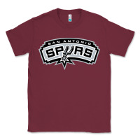 Burgundy san antonio sport Classic Tee - artisFamous