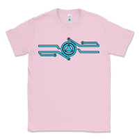 Bubblegum Pink tron inspired merch Classic Tee - artisFamous