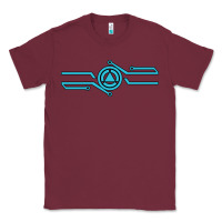 Burgundy tron inspired merch Classic Tee - artisFamous