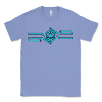 Colony Blue tron inspired merch Classic Tee - artisFamous