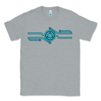 Heather Grey tron inspired merch Classic Tee - artisFamous