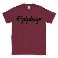 Burgundy epiphone Classic Tee - artisFamous