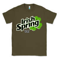 Army Green irish spring Classic Tee - artisFamous