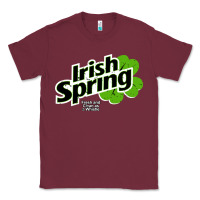 Burgundy irish spring Classic Tee - artisFamous