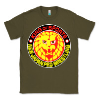Army Green japan pro wrestling Classic Tee - artisFamous