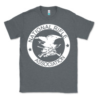 Charcoal Heather national rifle association Classic Tee - artisFamous