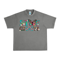 Tornado stay groovy with butterfly peace sign and flowers Urban Heavy Tee - Artiststas