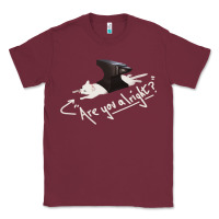 Burgundy Lovejoy Are you alright Classic Tee - artisFamous