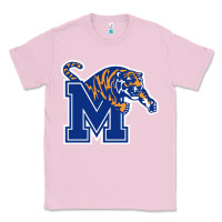 Bubblegum Pink the memphis athletic teams tigers Classic Tee - artisFamous