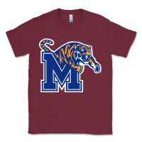Burgundy the memphis athletic teams tigers Classic Tee - artisFamous