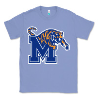 Colony Blue the memphis athletic teams tigers Classic Tee - artisFamous