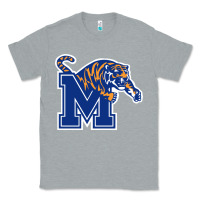 Heather Grey the memphis athletic teams tigers Classic Tee - artisFamous