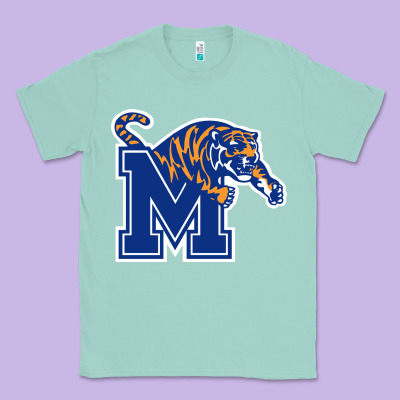 The Memphis Athletic Teams Tigers Classic Tee Designed By Artisfamous
