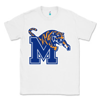 White the memphis athletic teams tigers Classic Tee - artisFamous