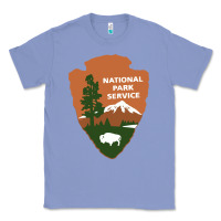 Colony Blue national park service Classic Tee - artisFamous