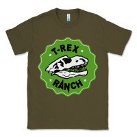 Army Green t rex ranch Classic Tee - artisFamous