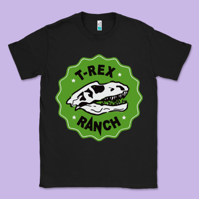T Rex Ranch Classic Tee Designed By Artisfamous
