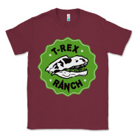 Burgundy t rex ranch Classic Tee - artisFamous