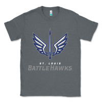 Charcoal Heather battle hawks football Classic Tee - artisFamous