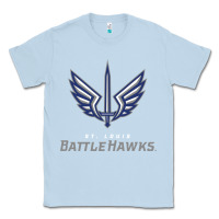 Dusty Blue battle hawks football Classic Tee - artisFamous