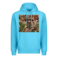 Ocean Blue western rodeo Premium Hoodie - AdoDesignShop