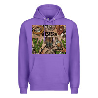 Purple western rodeo Premium Hoodie - AdoDesignShop