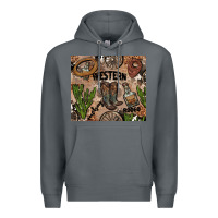 Rock western rodeo Premium Hoodie - AdoDesignShop