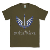 Army Green battle hawks football Classic Tee - artisFamous