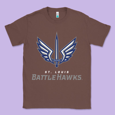 Battle Hawks Football Classic Tee Designed By Artisfamous