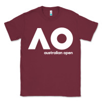 Burgundy australian open merch Classic Tee - artisFamous