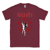 Burgundy starman music rush Classic Tee - artisFamous