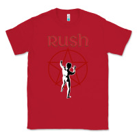 Red starman music rush Classic Tee - artisFamous