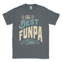 Charcoal Heather The Best Funpa Ever - Mens Funny Dad and Grandpa Classic Tee - artisFamous