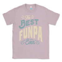 Lilac The Best Funpa Ever - Mens Funny Dad and Grandpa Classic Tee - artisFamous