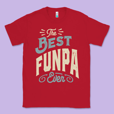 The Best Funpa Ever - Mens Funny Dad And Grandpa Classic Tee Designed By Artisfamous