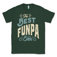 Sports Green The Best Funpa Ever - Mens Funny Dad and Grandpa Classic Tee - artisFamous