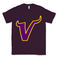 Plum vikings style Classic Tee - artisFamous