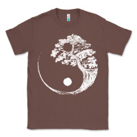 Chestnut yin yang bonsai tree Classic Tee - artisFamous