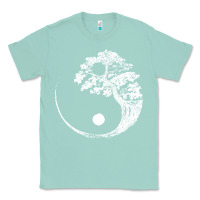 Seafoam yin yang bonsai tree Classic Tee - artisFamous
