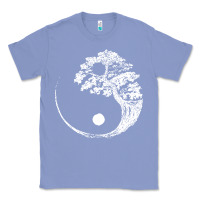 Colony Blue yin yang bonsai tree Classic Tee - artisFamous